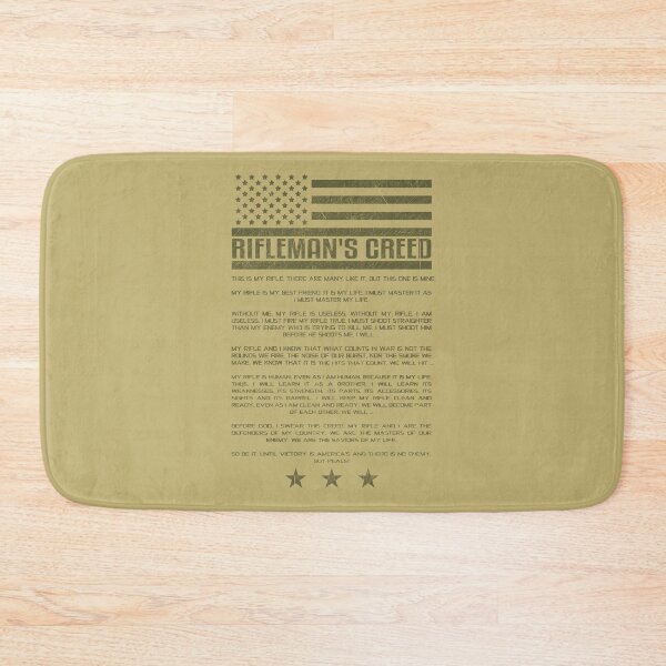 Item preview, US Rifleman´s Creed Rifleman´s Ethos Rifleman´s Rules #2877 designed and sold by Rare-Militia.