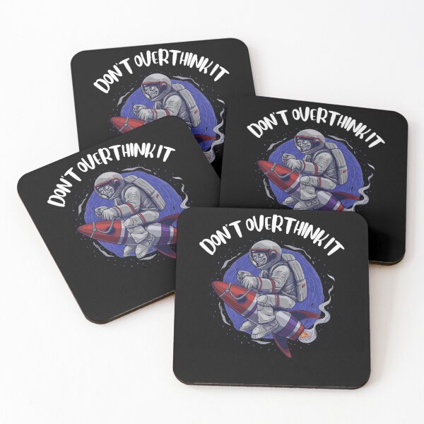 Item preview, Don't overthink it Space rocket man designed and sold by DstartShop.