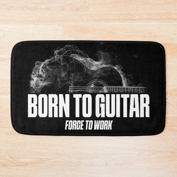 Item preview, Born to guitar force to work designed and sold by ARTSYILA.