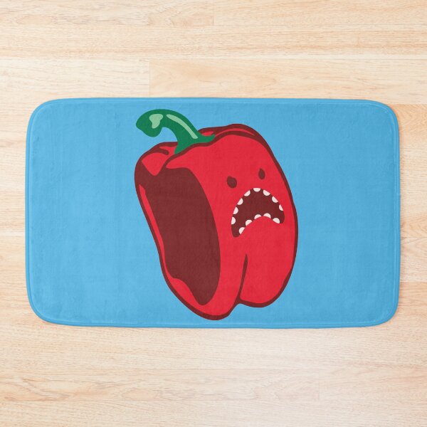 Item preview, Red angry pepper  designed and sold by RoboRaphael.