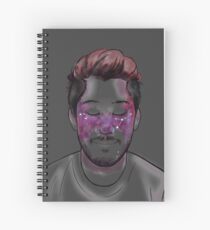 Space Freckles - Cancer Markiplier Spiral Notebook