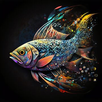 Fish Painting wall shops art