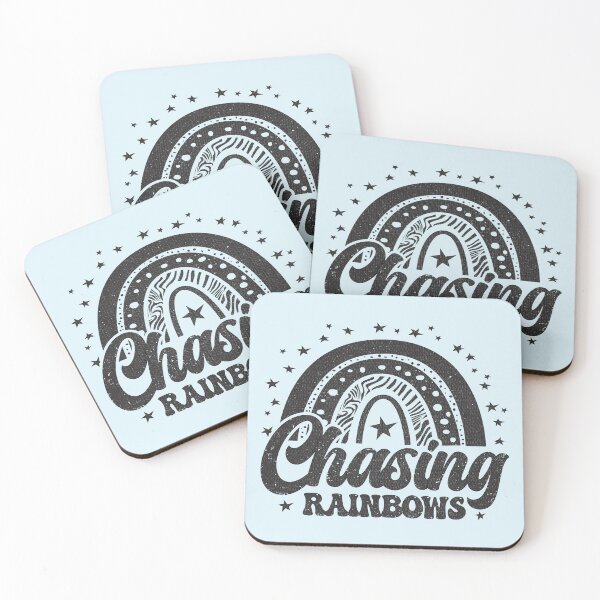 Item preview, Chasing rainbows - Funny Quote designed and sold by VichallanStudio.