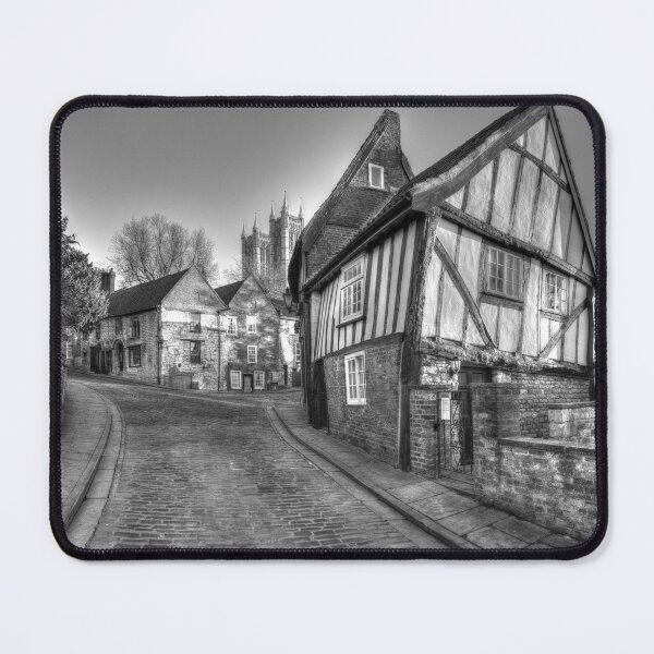 Item preview, The Crooked House and the Harlequin, Lincoln, UK, Black And White designed and sold by Paul Thompson Photography.