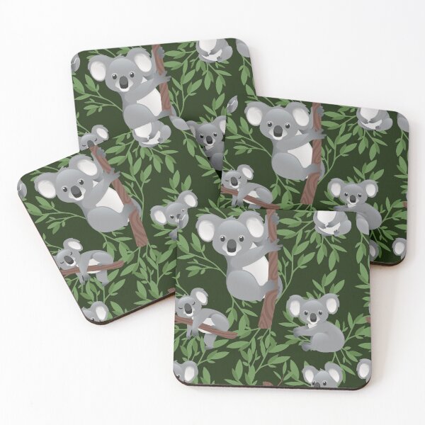 Item preview, koala print designed and sold by ShopLazykoala.