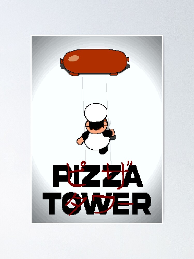 Super Peppino v2 - Pizza Tower - Posters and Art Prints