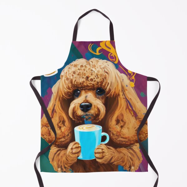 Item preview, A Cartoon Dog and His Loyal Cup of Coffee - A Cartoon Dog's Love for Coffee designed and sold by WBP Mart.