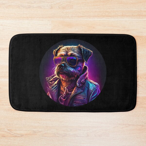 Item preview, Border Terrier Dog Cool Dude designed and sold by The-Vault.
