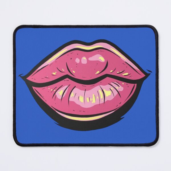 Item preview, Pink Pop Art Lips designed and sold by turddemon.