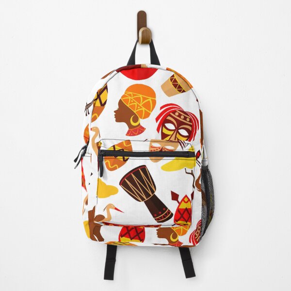 Item preview, Local is lekker! Africa Jungle Ethnic Tribe Travel Pattern designed and sold by Josh Ajay Designs.