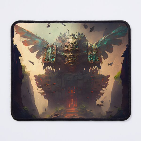 Item preview, Mayan Butterfly Temple designed and sold by JaiKingsdale.