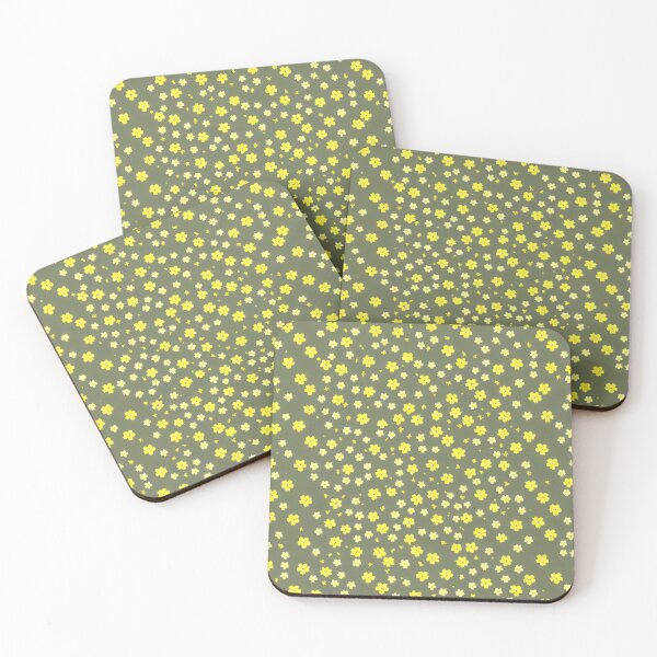 Item preview, Yellow Flower Pattern designed and sold by FamiliarPufferfish.