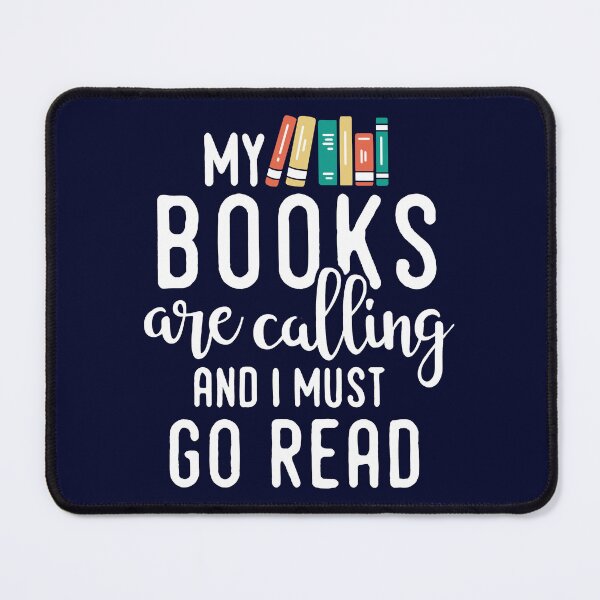 Item preview, My Books Are Calling and I Must Go Read, Reading Gift for Book Lovers designed and sold by BootsBoots.
