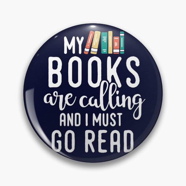 Item preview, My Books Are Calling and I Must Go Read, Reading Gift for Book Lovers designed and sold by BootsBoots.