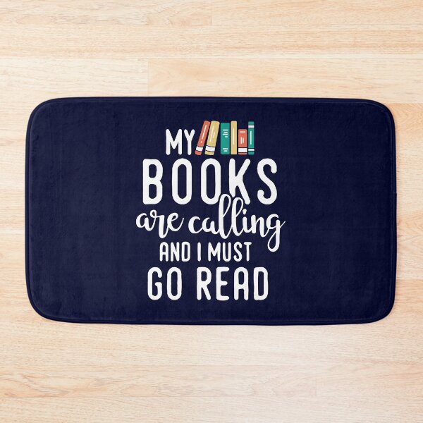 Item preview, My Books Are Calling and I Must Go Read, Reading Gift for Book Lovers designed and sold by BootsBoots.