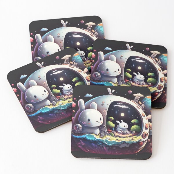 Item preview, Galactic Space Rabbits on a Journey to a new frontier  designed and sold by wildcrazylove.