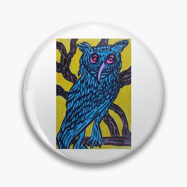 Item preview, Hoots The Harmonica Blues Owl designed and sold by jojodoodles.