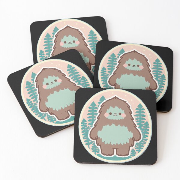 Item preview, Cute and Unique Kawaii Bigfoot sasquatch designed and sold by francodelgrando.