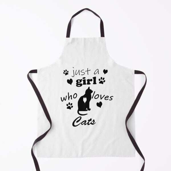 Item preview, just a girl who loves cats designed and sold by Designeking.