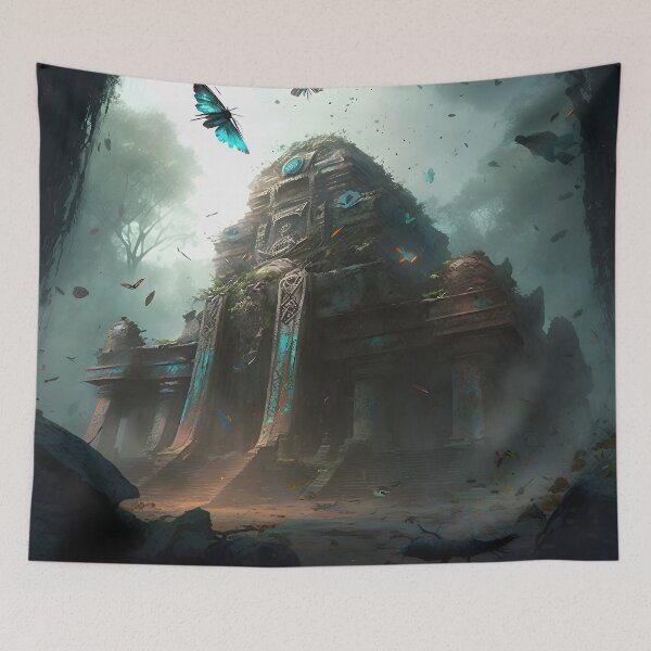 Item preview, Mayan Temple designed and sold by JaiKingsdale.
