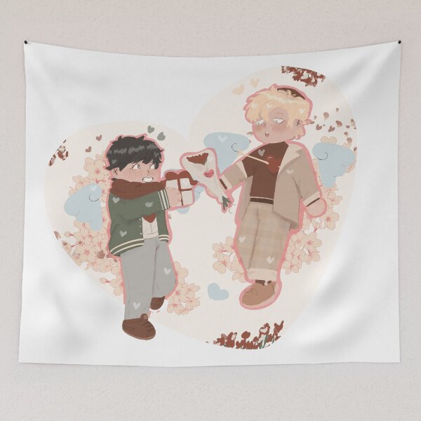 Item preview, asheiji valentine day banana fish designed and sold by daybreaklynx.