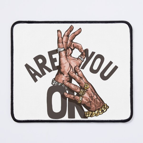 Item preview, ARE YOU OK designed and sold by -DEEWOLF-.