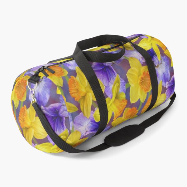 Item preview, Iris And Daffodil Repeated Pattern Surface Seamless Design  designed and sold by Tina Veenstra.