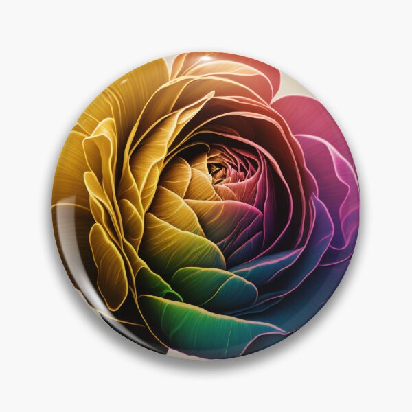 Item preview, Rainbow Rose Circle designed and sold by mstqmini.