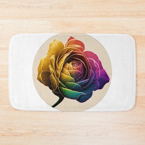 Item preview, Rainbow Rose Circle designed and sold by mstqmini.