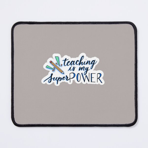 Item preview, Teaching is my Superpower designed and sold by Planwithchar.