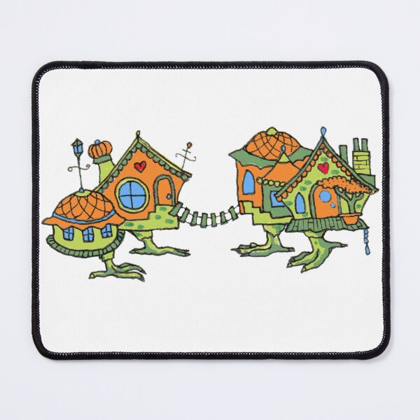 Item preview, Baba Yaga Lovebirds House designed and sold by Emzpens.