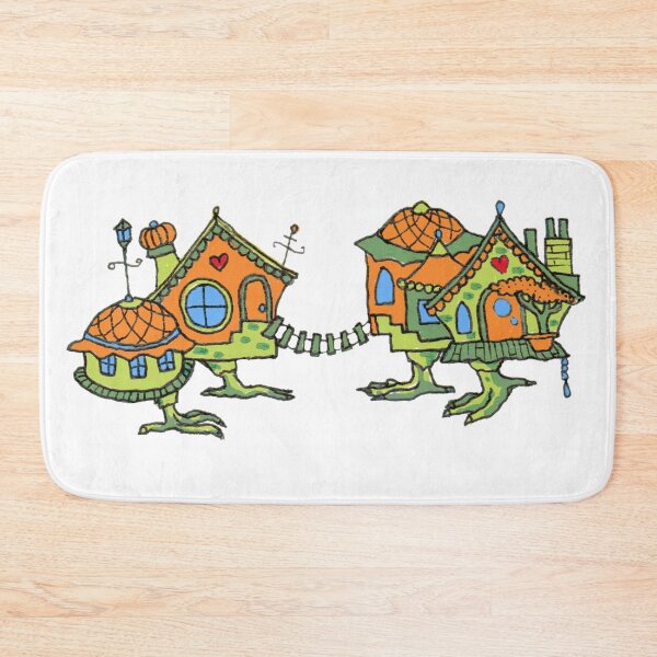 Item preview, Baba Yaga Lovebirds House designed and sold by Emzpens.