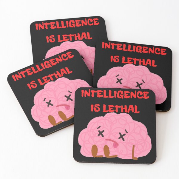 Item preview, Intelligence is lethal designed and sold by BrightHamster.