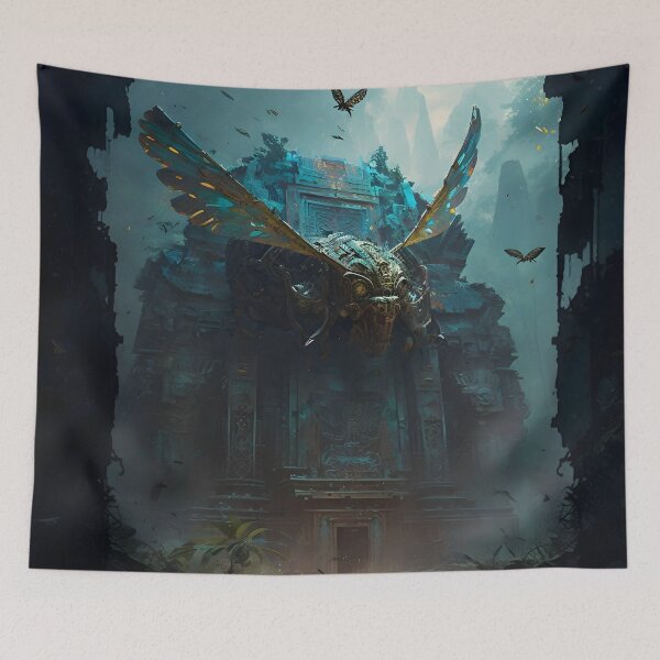 Item preview, Mayan Dragonfly Temple designed and sold by JaiKingsdale.