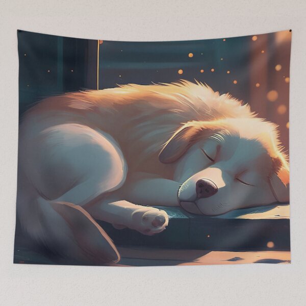 Item preview, Furry friend by firelight designed and sold by Dicoart.