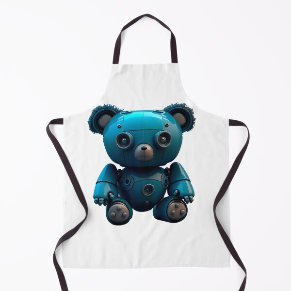 Item preview, Blue Teddy Bear | Cute Epic Bear Robot | Beeple Style designed and sold by Broskan.