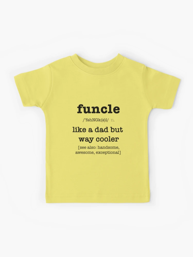 Funny uncle sale shirts for babies