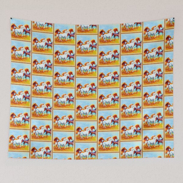 Item preview, Cute Painting Of Running Horses. Buy Now designed and sold by Health And Fitness Posts e-Store.