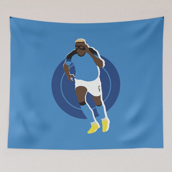 Item preview, Victor Osimhen Napoli 9 Collage designed and sold by Jackshun.