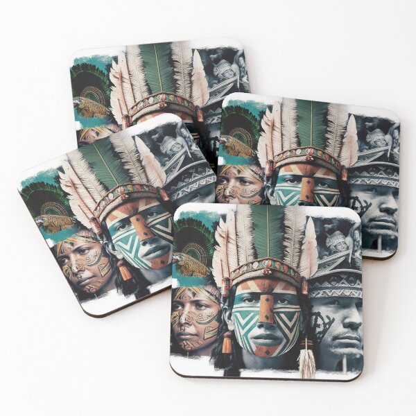 Item preview, Tribes of the Amazon Collage designed and sold by Odd World.
