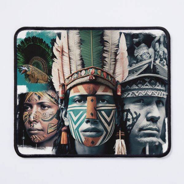 Item preview, Tribes of the Amazon Collage designed and sold by Odd World.