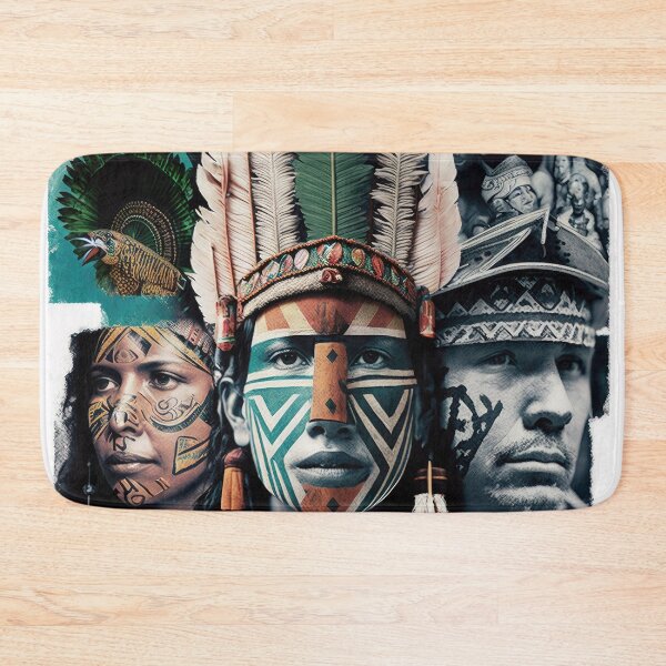 Item preview, Tribes of the Amazon Collage designed and sold by Odd World.