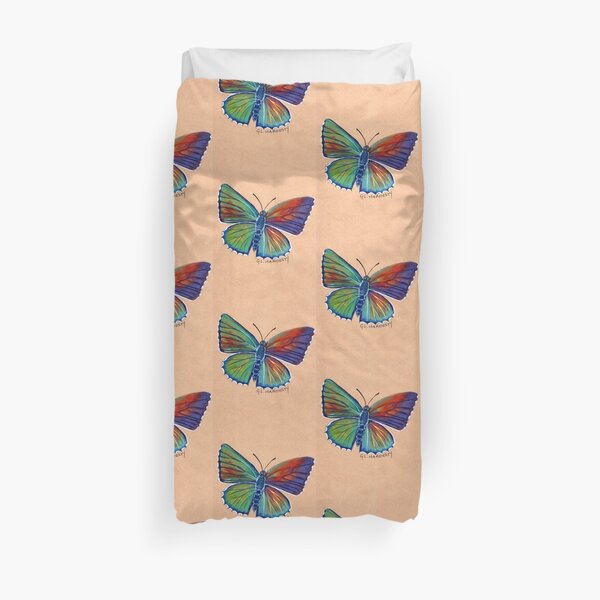 Bathurst Copper Butterfly Duvet Cover
