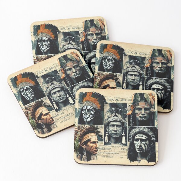 Item preview, Tribes of the Amazon Collage designed and sold by Odd World.