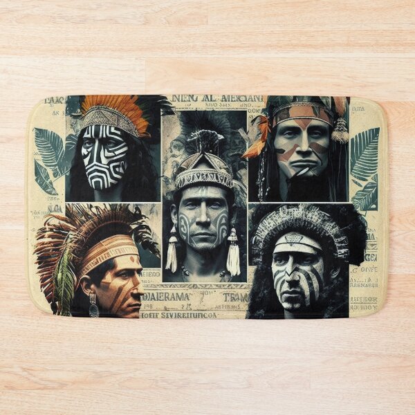 Item preview, Tribes of the Amazon Collage designed and sold by Odd World.