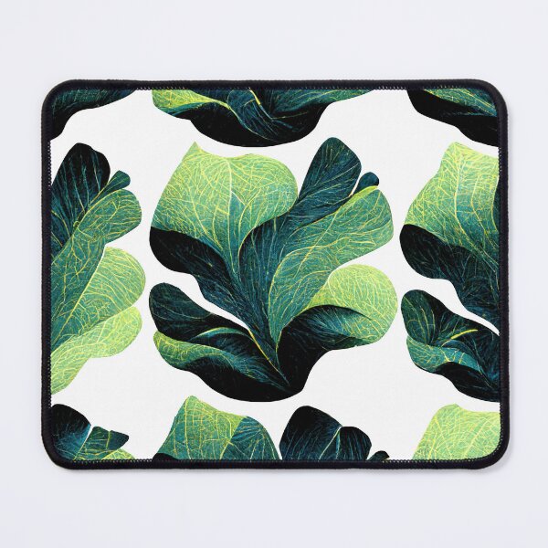 Item preview, Abstract green leaves decoration  designed and sold by MrLacarte.