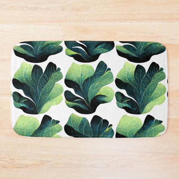 Item preview, Abstract green leaves decoration  designed and sold by MrLacarte.