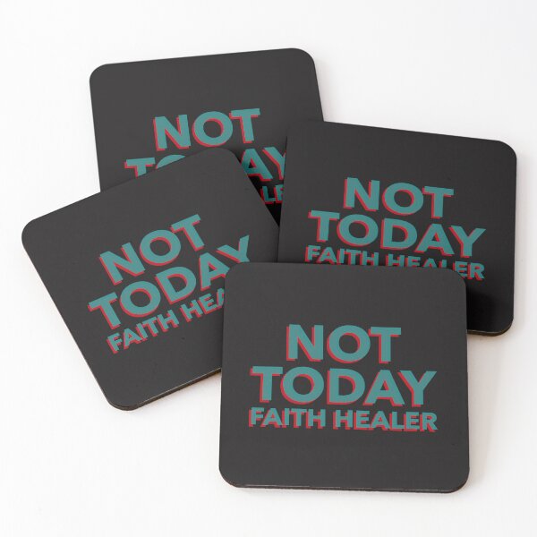 Item preview, Not Today Faith Healer designed and sold by Disabledland.