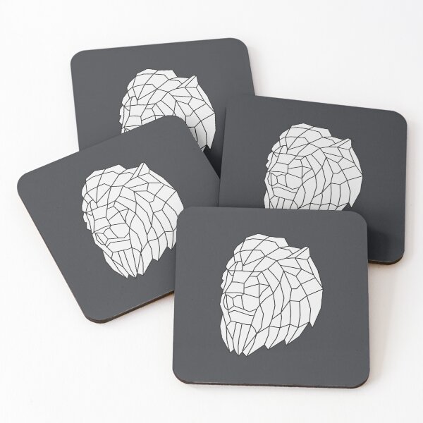 Item preview, Geometric Lion Head Outline  designed and sold by shaldesign.
