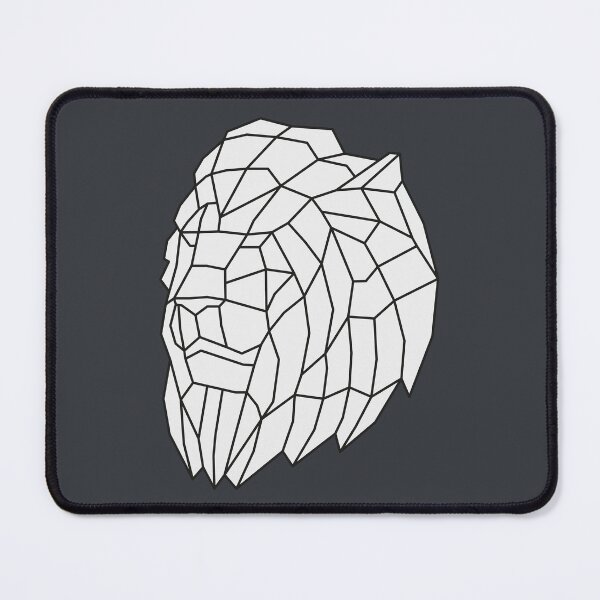 Item preview, Geometric Lion Head Outline designed and sold by shaldesign.